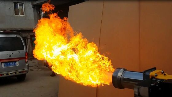 CHINA 900000 Kcal reciclaram a manutenção fácil da fase da chama do L/H três do queimador de óleo 70-80 fornecedor