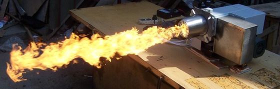 Quemador de óleo de resíduos durável sem fumaça 400000 Btu / h Calor de saída com câmara