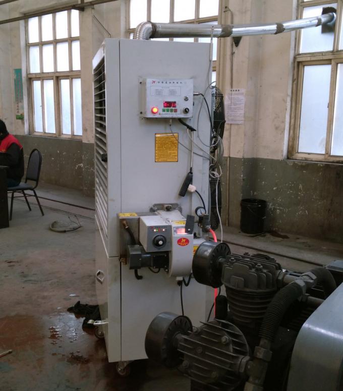 Aquecedor de óleo de garagem multifunção 80-120 kW Sombras de janela Design fácil de mover 0