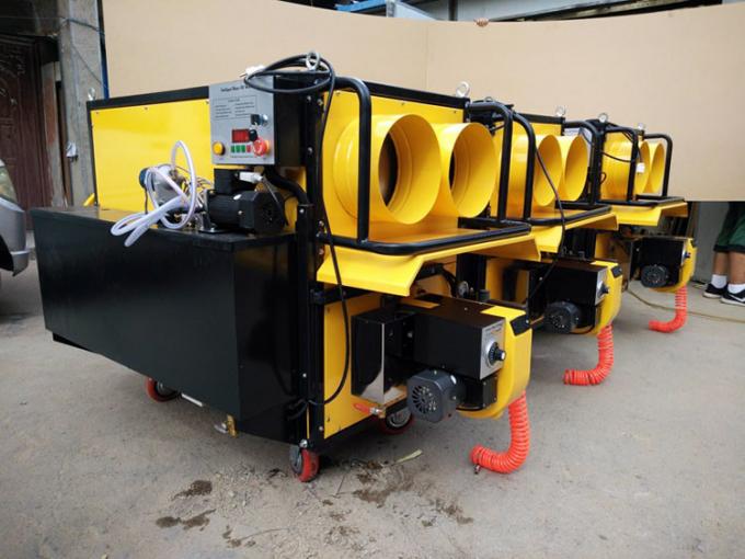 Aquecedor de óleo de motor de alta potência 1850 X 900 X 1270 mm com depósito de óleo de 100 L 0