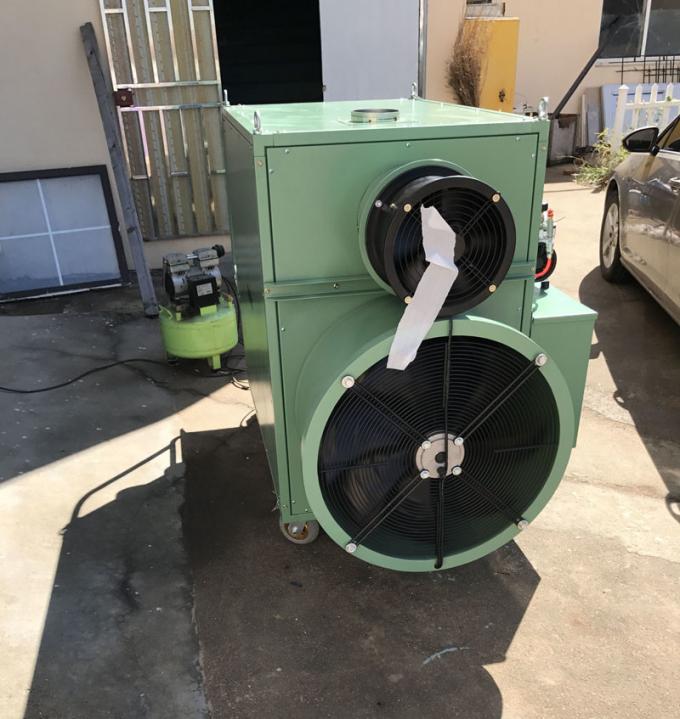 KVH 6000 Motor de avião aquecedor, aquecedor de óleo sujo 4 X 300 Dia saída de ar 0